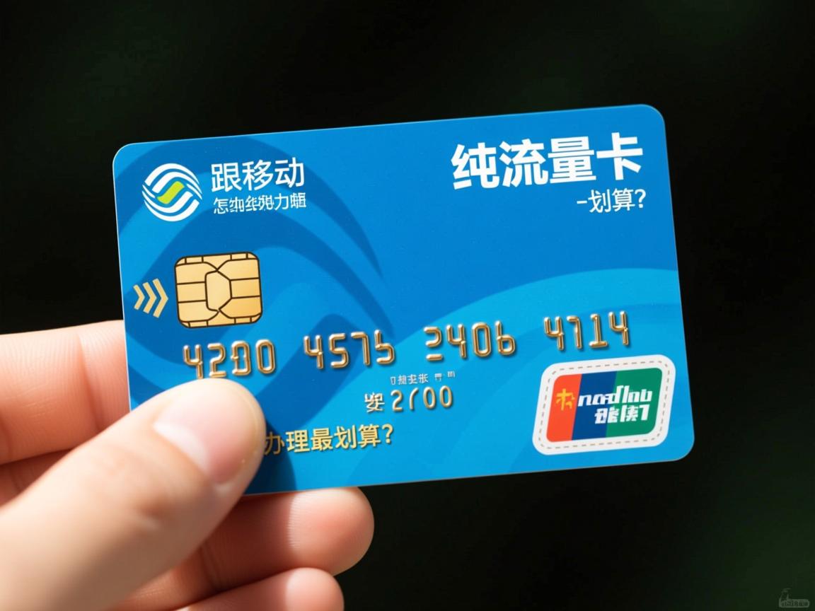 移动纯流量卡怎么办理最划算?