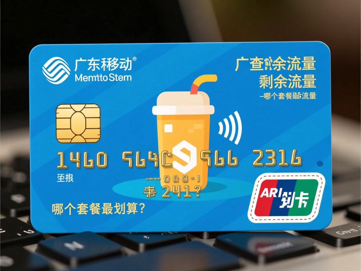 广东移动流量卡怎么查剩余流量_哪个套餐最划算？