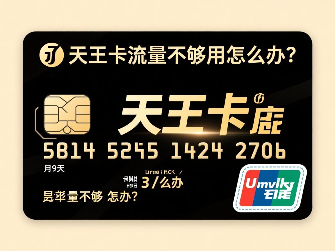 天王卡流量不够用怎么办?