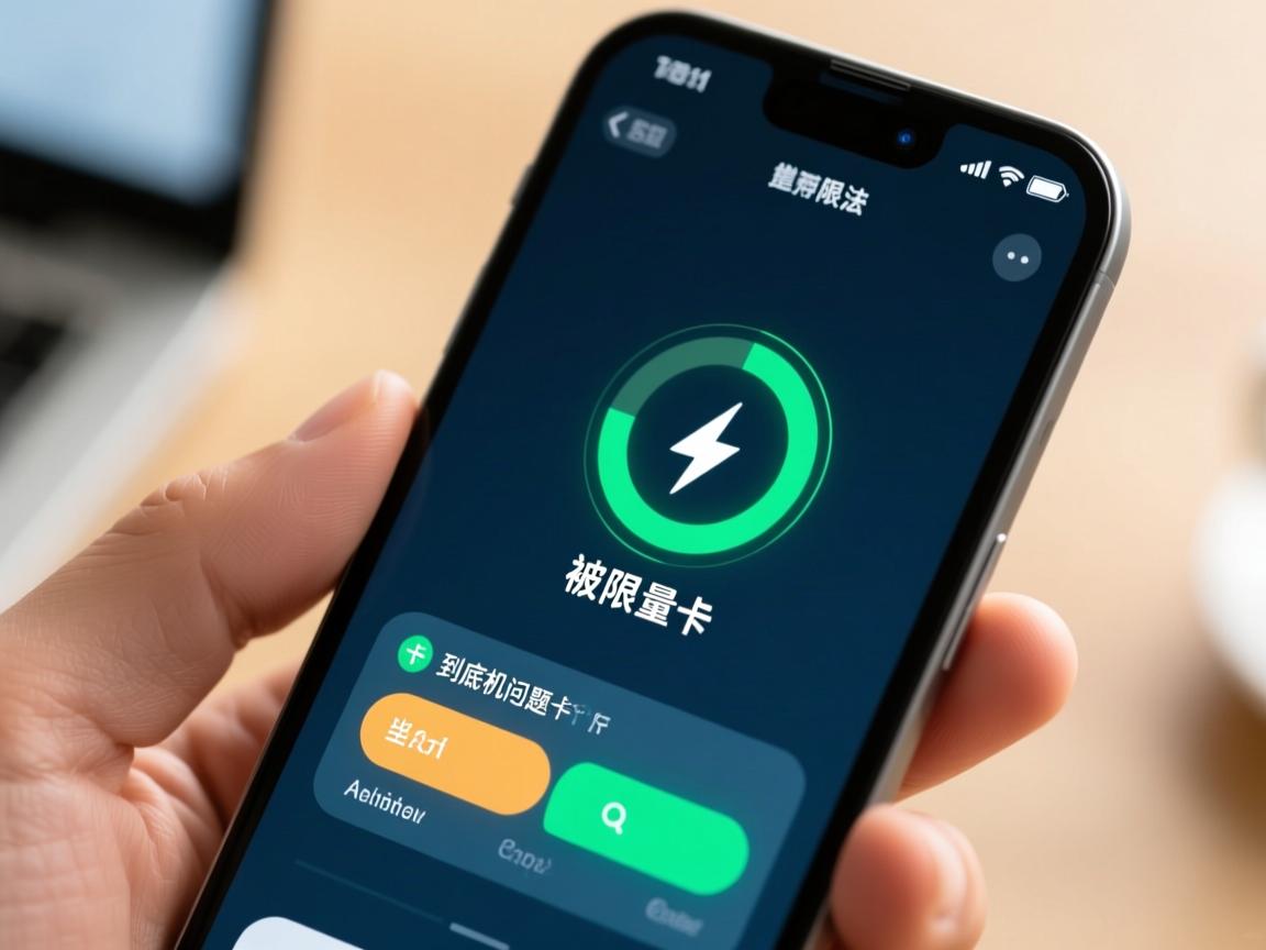 手机流量特别卡，到底是手机问题还是卡问题，是被限速了吗，有什么解决办法？