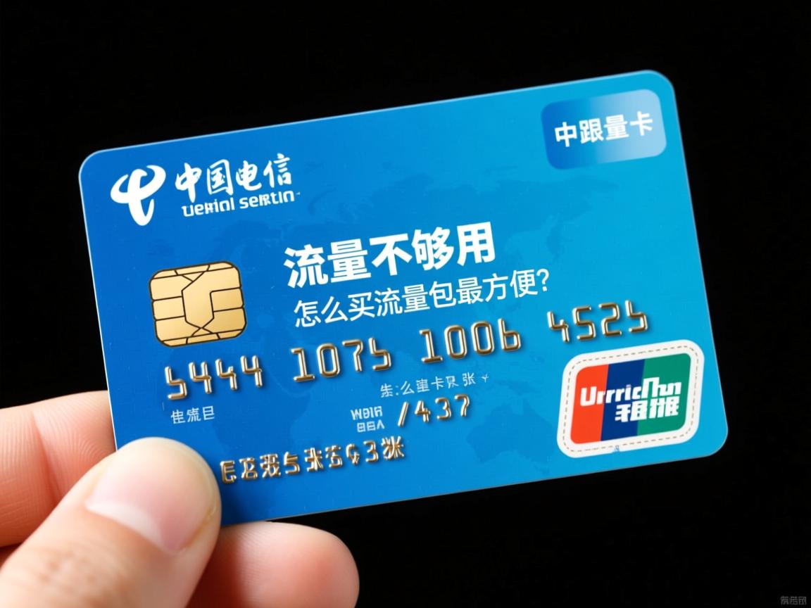 电信卡流量不够用,怎么买流量包最方便?