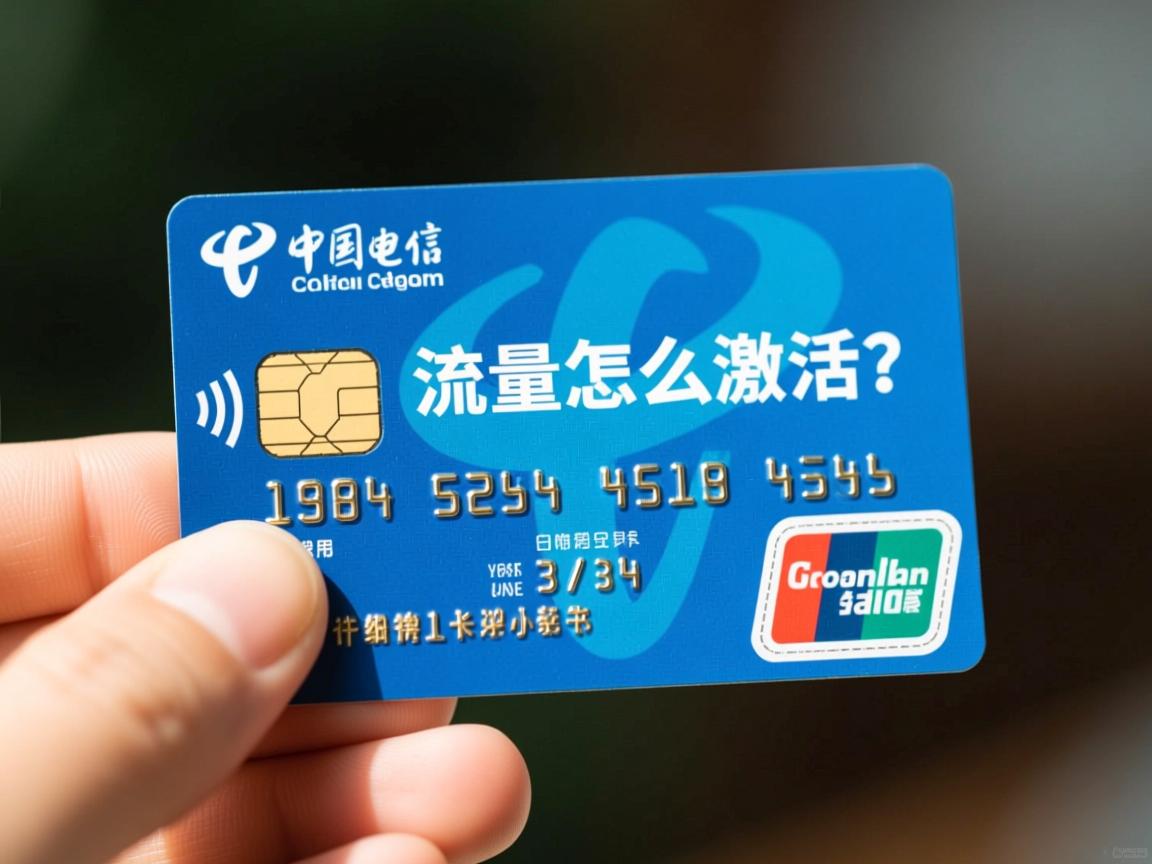 电信流量卡怎么激活?详细操作步骤