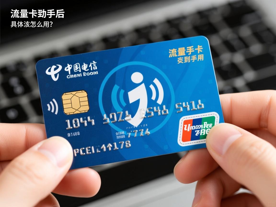 电信流量卡到手后,具体该怎么用?