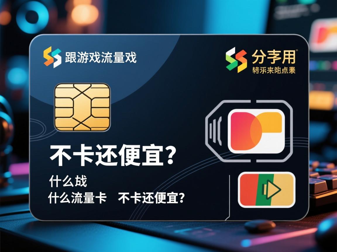 玩游戏用什么流量卡不卡还便宜?