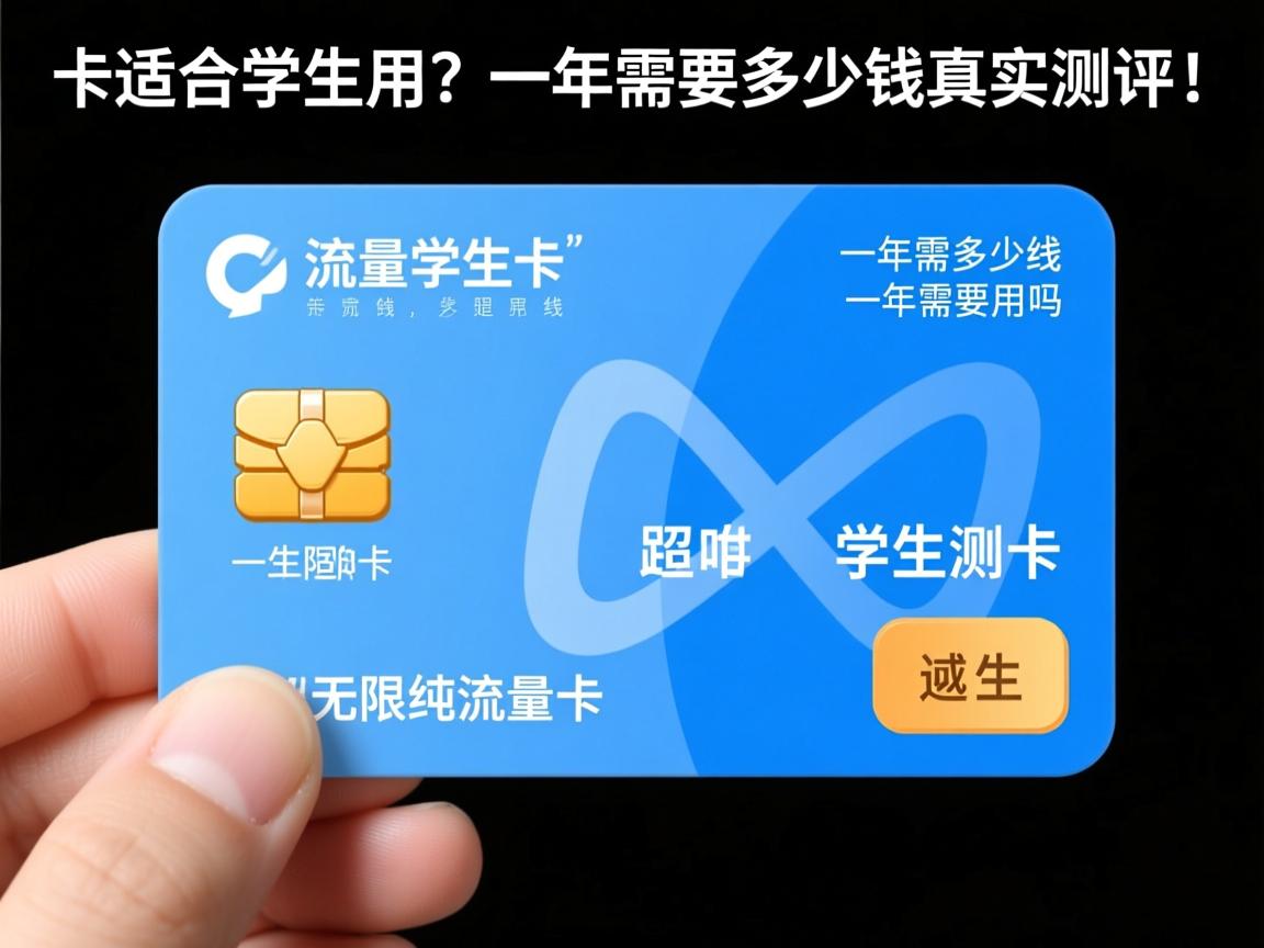 无限纯流量卡适合学生用吗?一年需要多少钱真实测评!