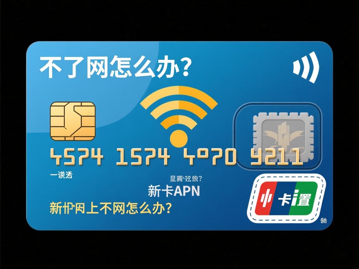 流量卡上不了网怎么办?显示有信号但无法上网,新卡APN怎么设置,一篇讲透