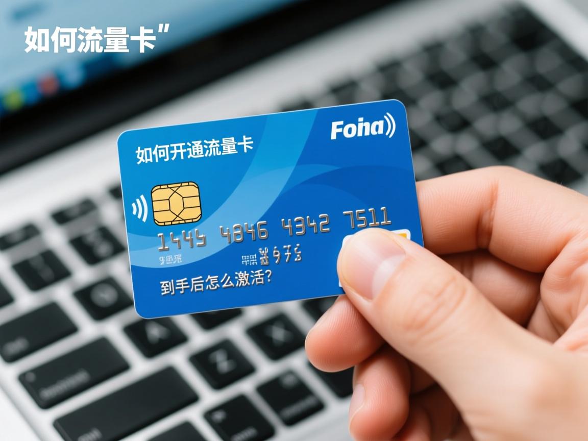 如何开通流量卡,在网上申请有什么门道,到手后怎么激活?