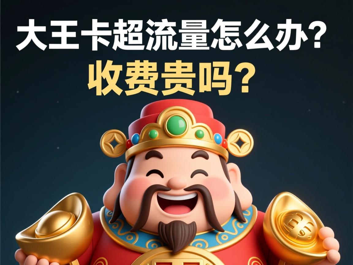 大王卡超出流量怎么办?收费贵吗?