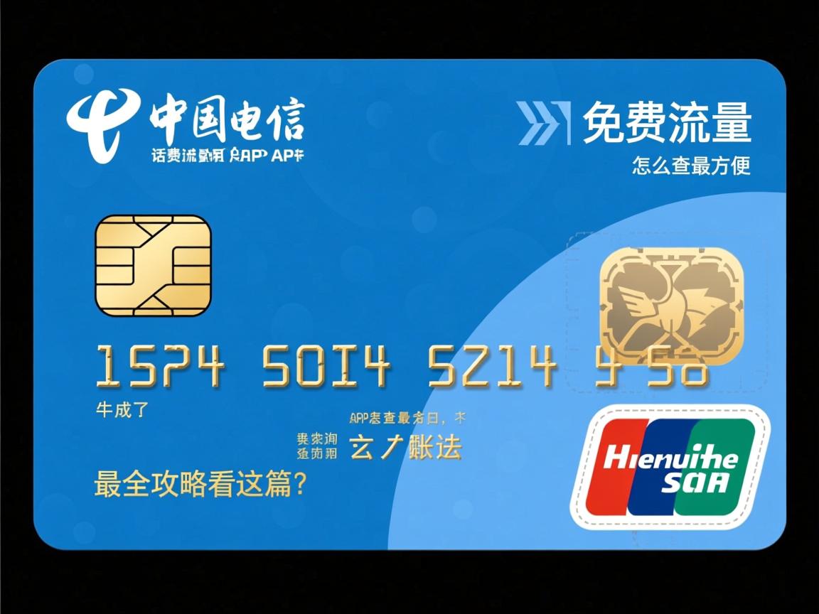电信卡话费流量用APP怎么查最方便,免费查询方法有哪些,最全攻略看这篇?
