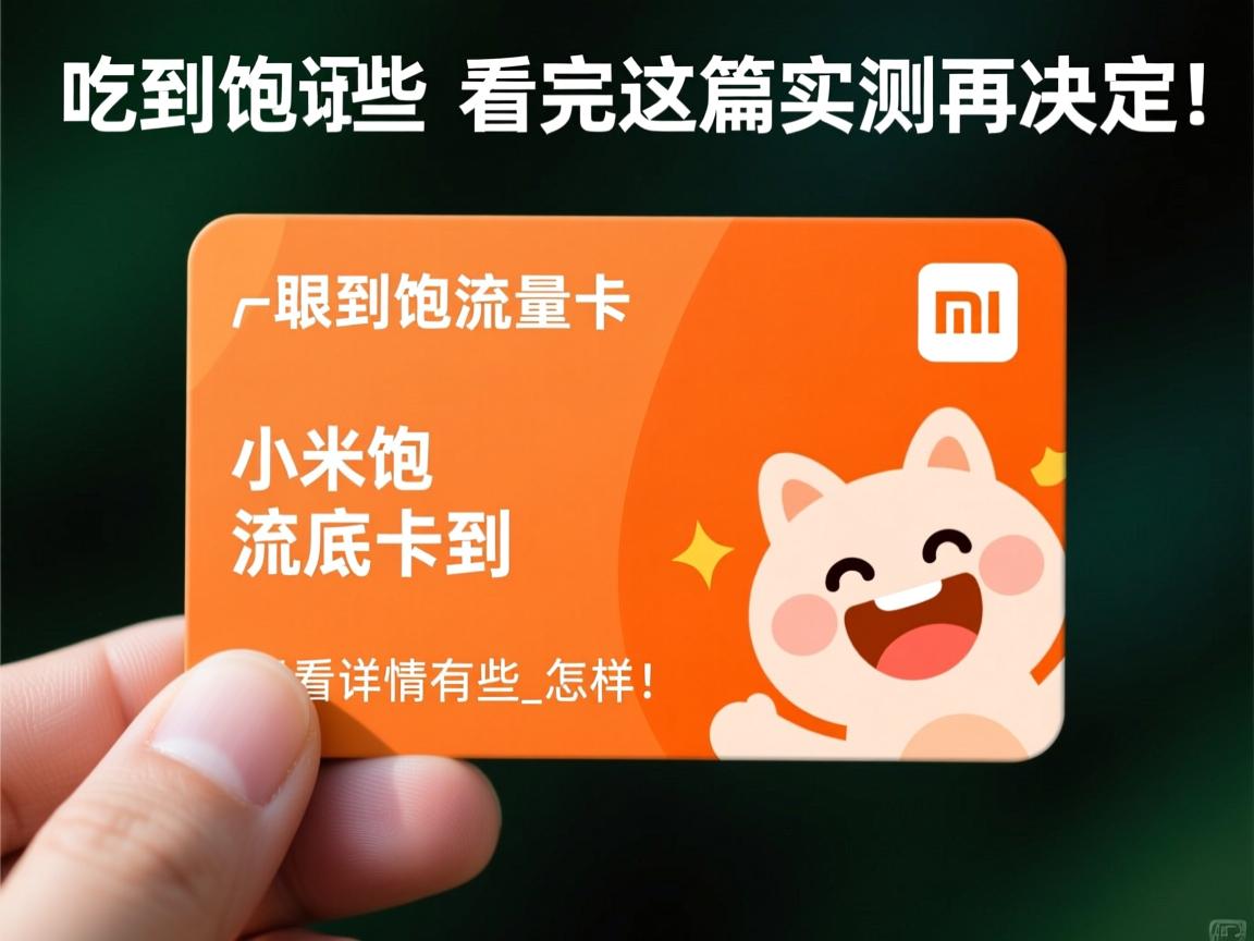 小米吃到饱流量卡到底怎么样_套餐详情有哪些,看完这篇实测再决定!
