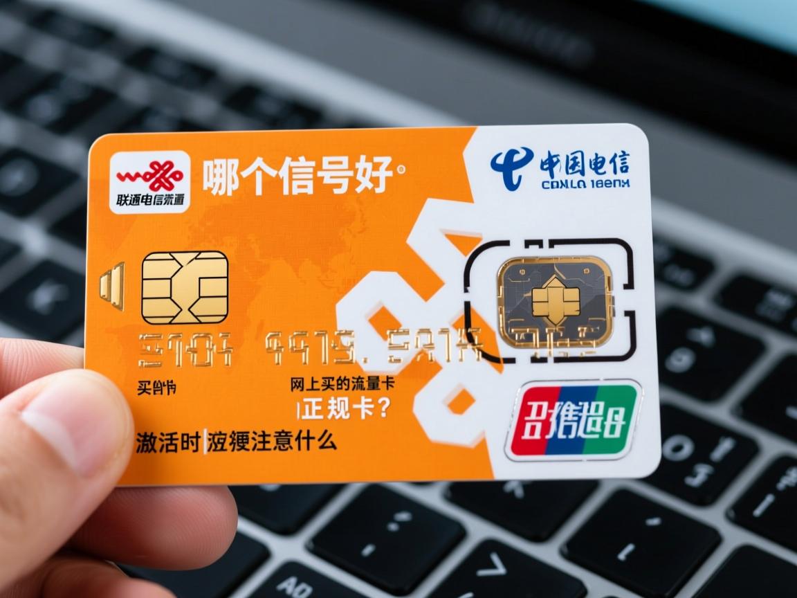 联通电信流量卡哪个信号好，网上买的流量卡是正规卡吗，激活时需要注意什么？