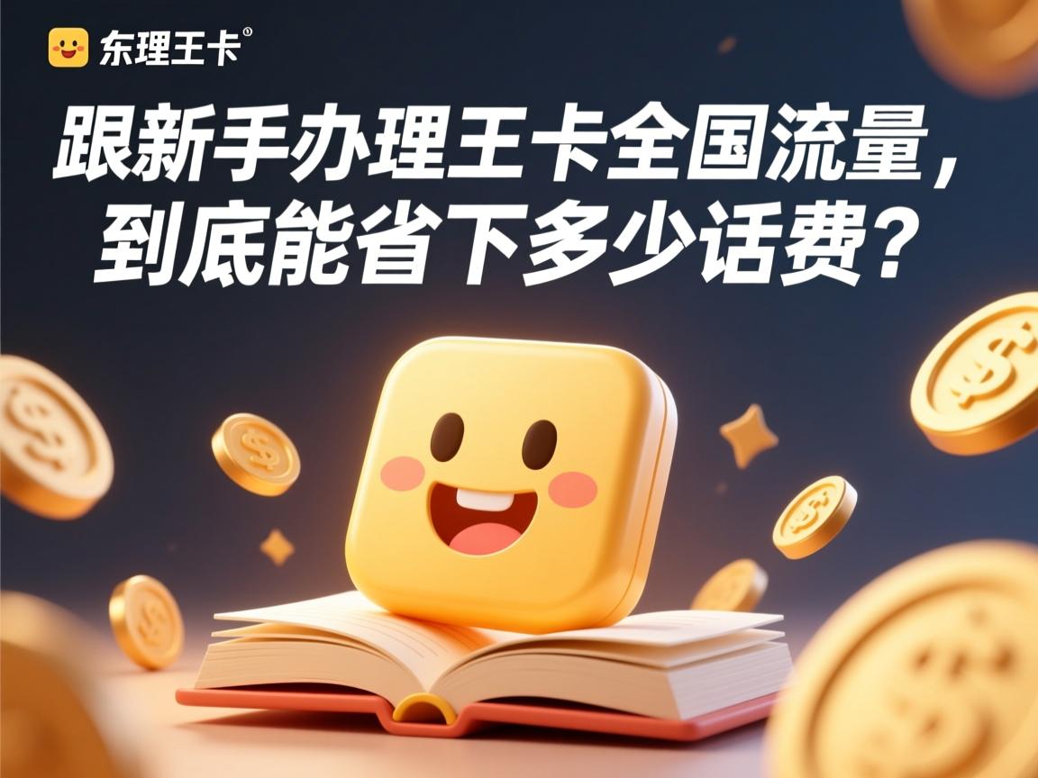 新手办理王卡全国流量，到底能省下多少话费？