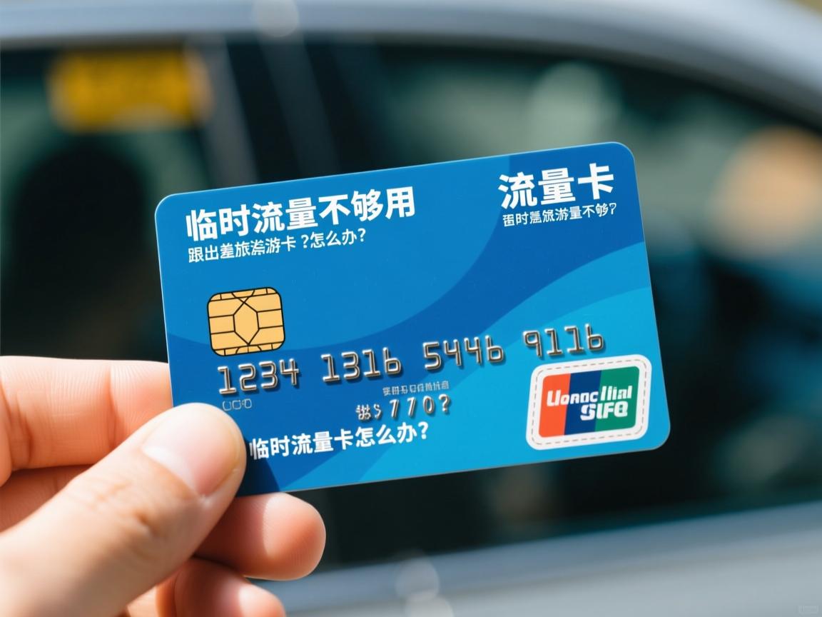 出差旅游流量不够用，临时流量卡怎么办？