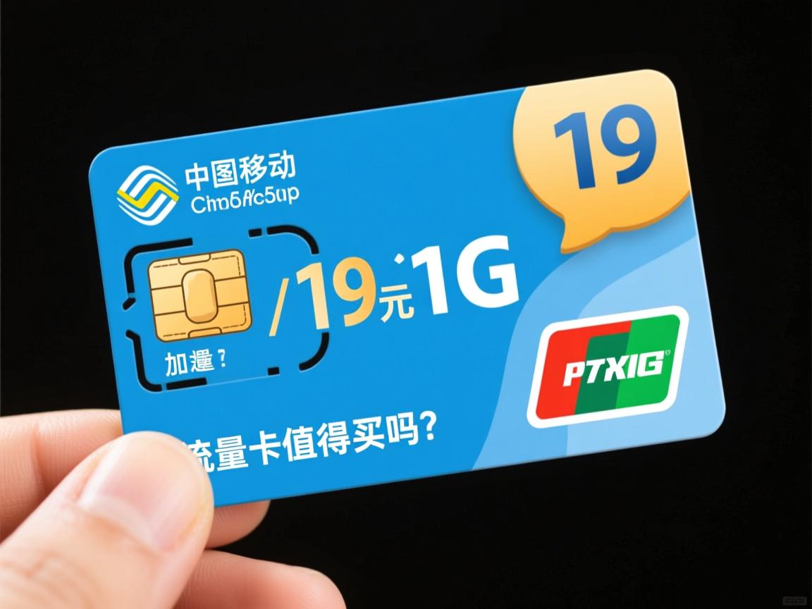 移动19元1G流量卡值得买吗？
