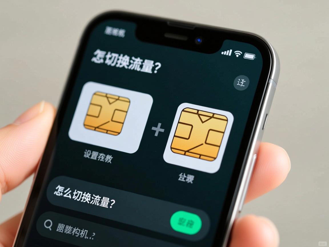 手机双卡怎么切换流量?设置教程在这儿