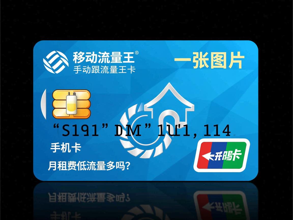 移动流量王手机卡月租费低流量多吗？