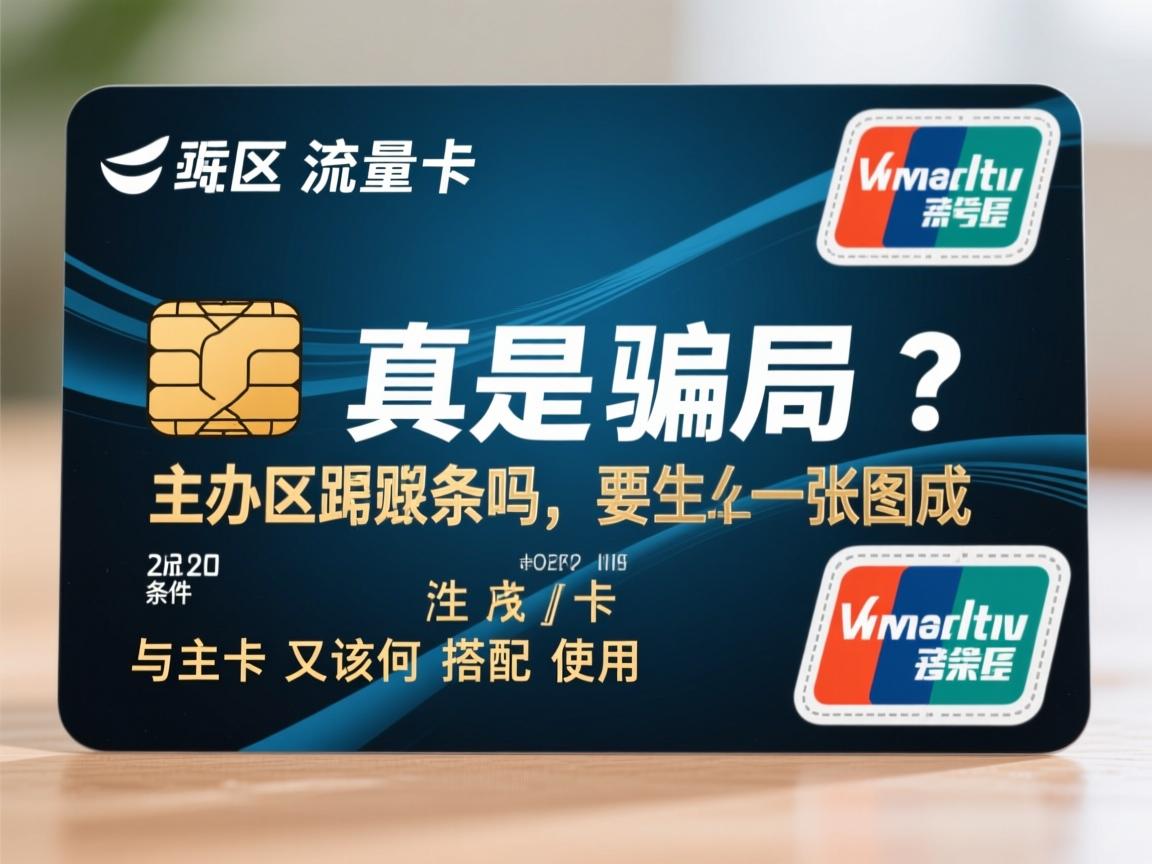 跨区流量卡真是骗局吗，办理需要什么条件，与主卡又该如何搭配使用？