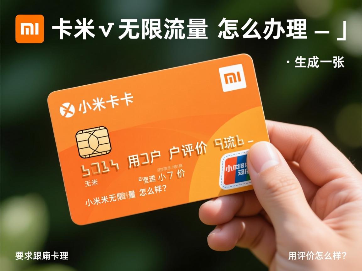 小米米卡无限流量怎么办理_小米米卡无限流量用户评价怎么样？