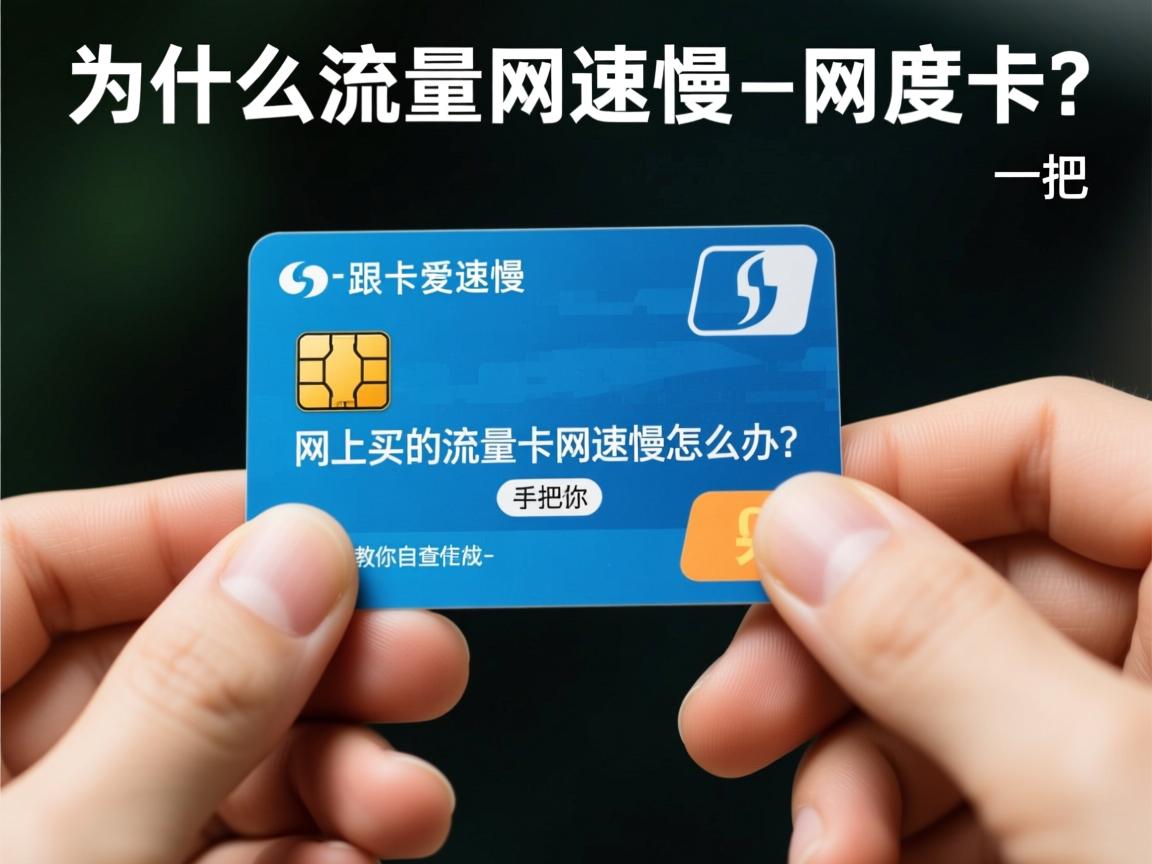 为什么流量卡网速慢_网上买的流量卡网速慢怎么办？手把手教你自查