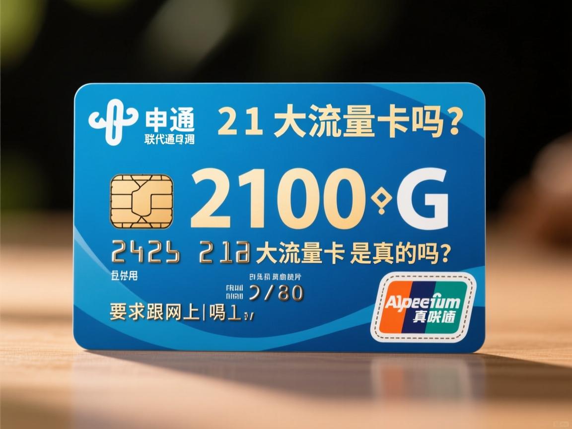 网上说的联通210G大流量卡是真的吗？