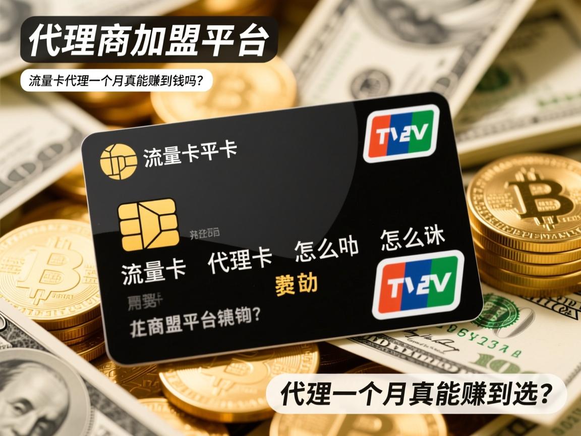 流量卡代理商加盟平台怎么选？_流量卡代理一个月真能赚到钱吗？