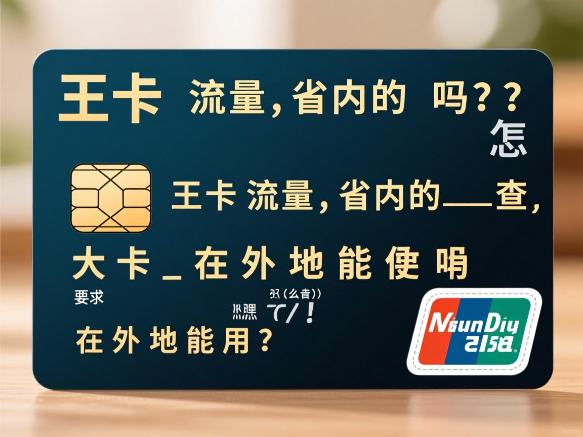 大王卡流量是省内的吗？怎么查_大王卡流量是省内的吗？在外地能用吗？