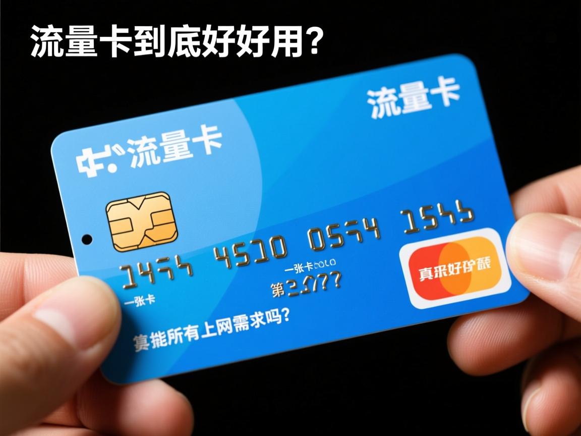 流量卡到底好不好用？一张卡真的能搞定所有上网需求吗？