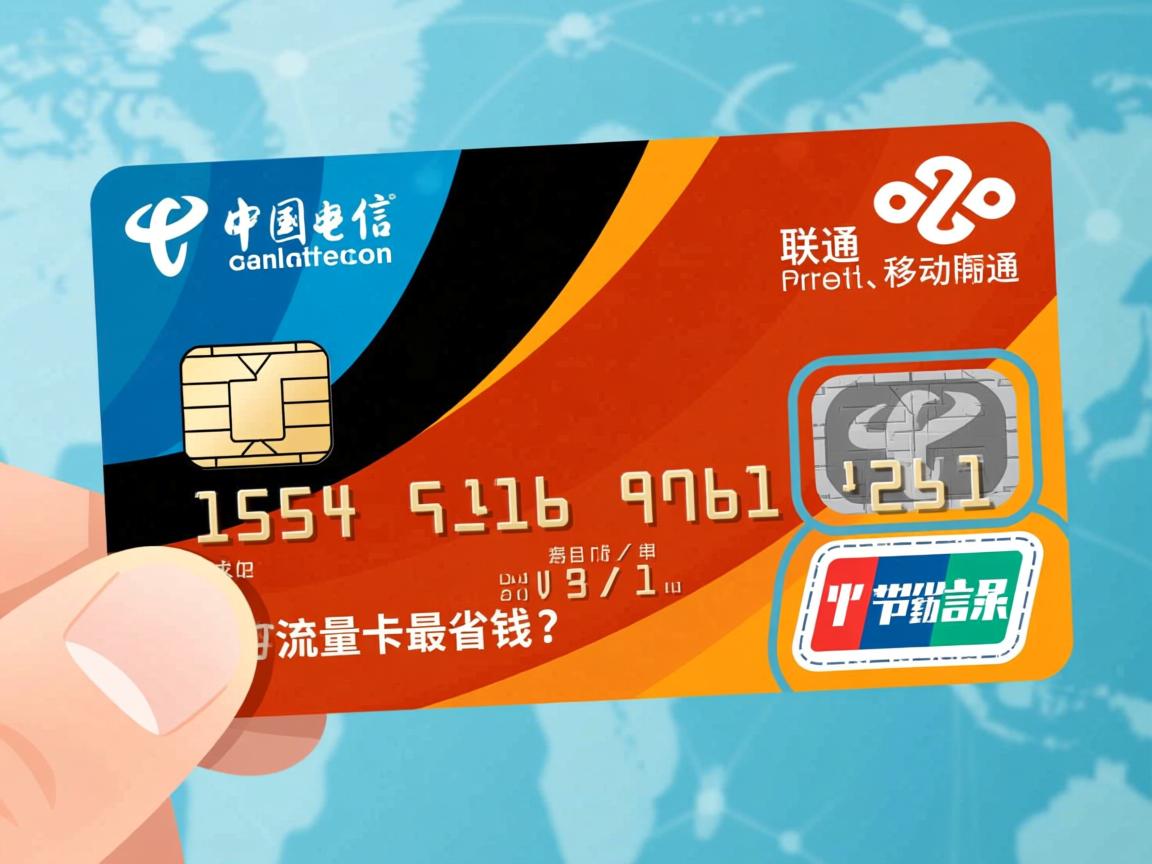 如何选择移动、联通、电信的流量卡最省钱?
