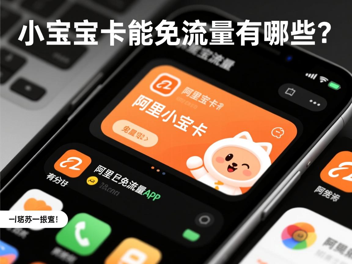 阿里小宝卡能免流量的app有哪些？