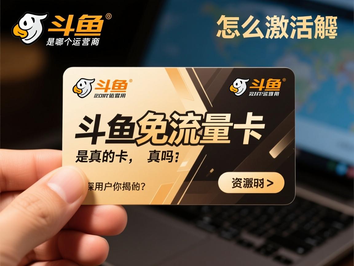 斗鱼免流量卡是真的吗，怎么激活使用，是哪个运营商的？资深用户为你揭秘