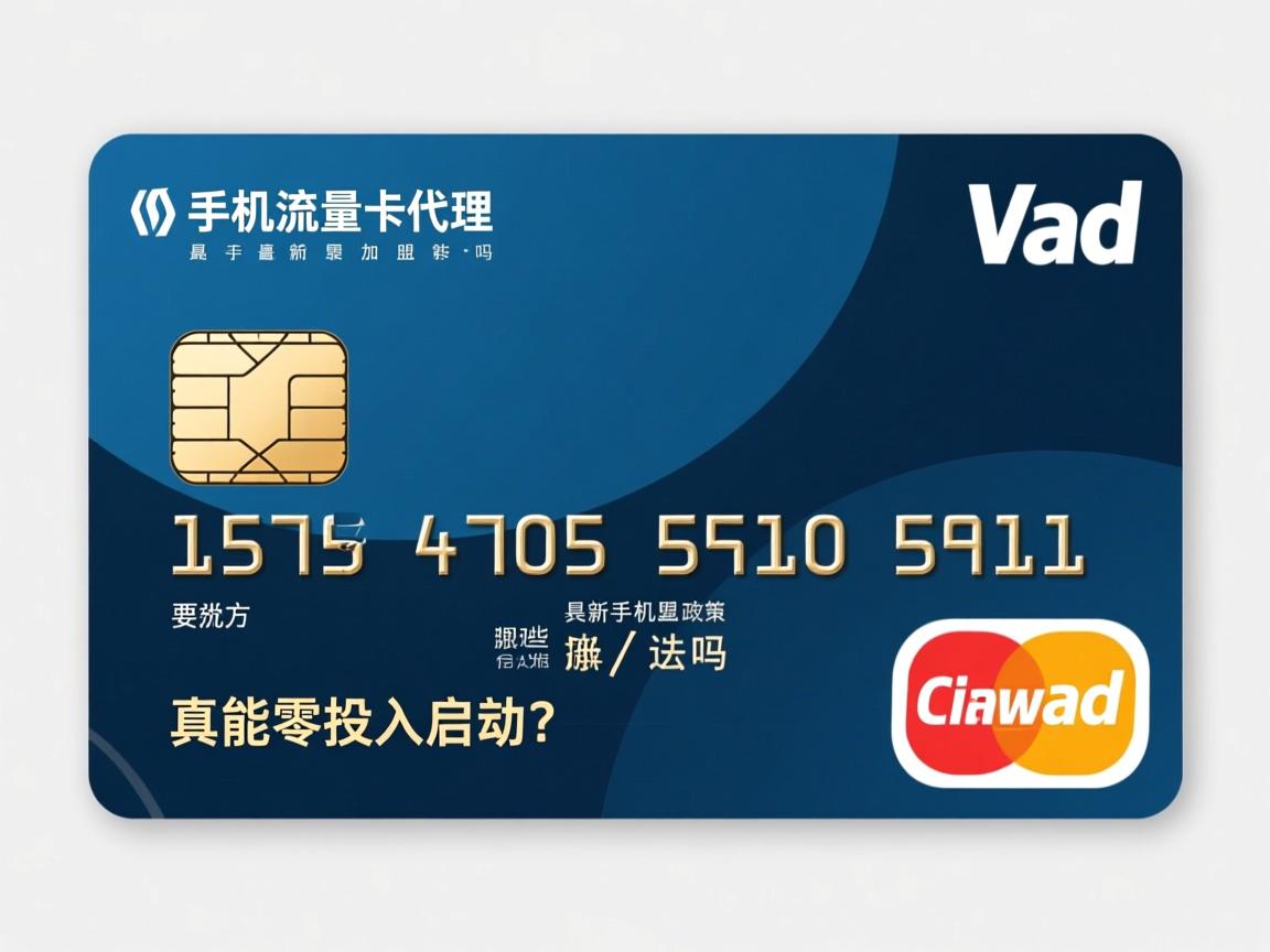 想了解手机流量卡代理的最新加盟政策，真能零投入启动吗，具体有哪些推广方法？