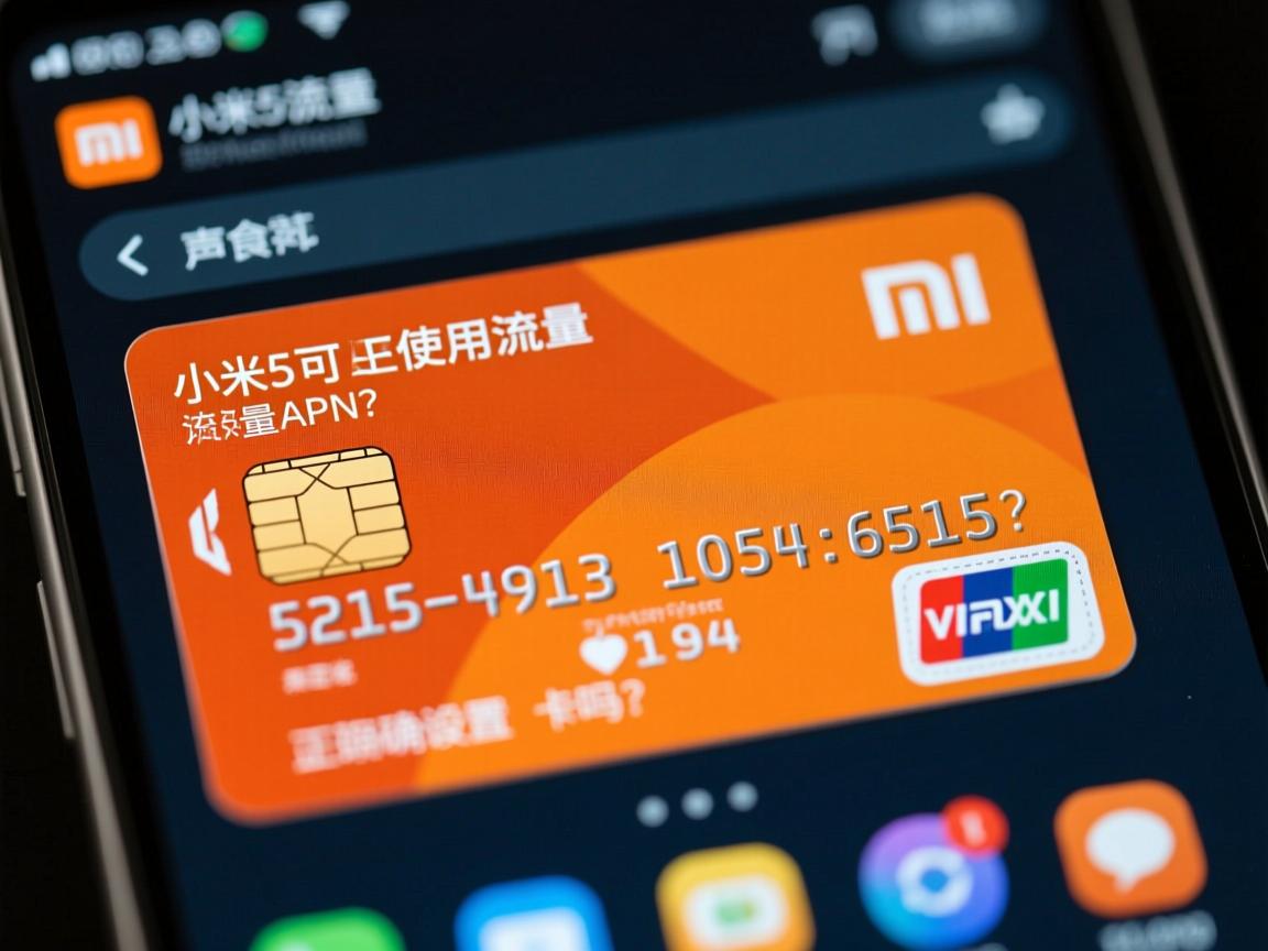 小米5可以使用流量卡吗？_如何正确设置APN？