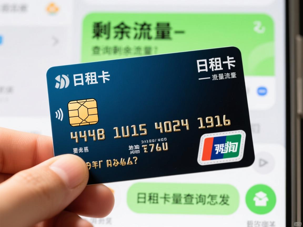 日租卡怎么查询剩余流量_日租卡流量查询短信怎么发？