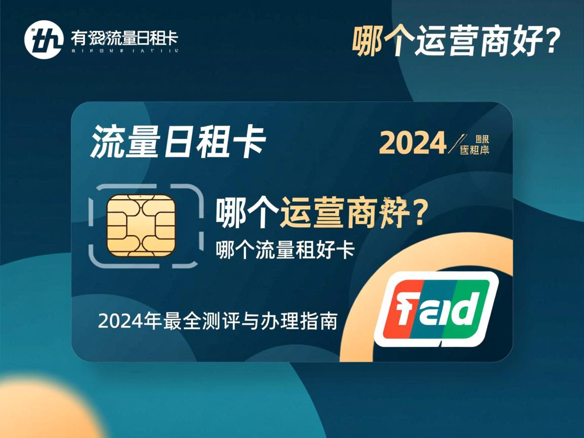 有没有全国流量日租卡，哪个运营商好？2024年最全测评与办理指南