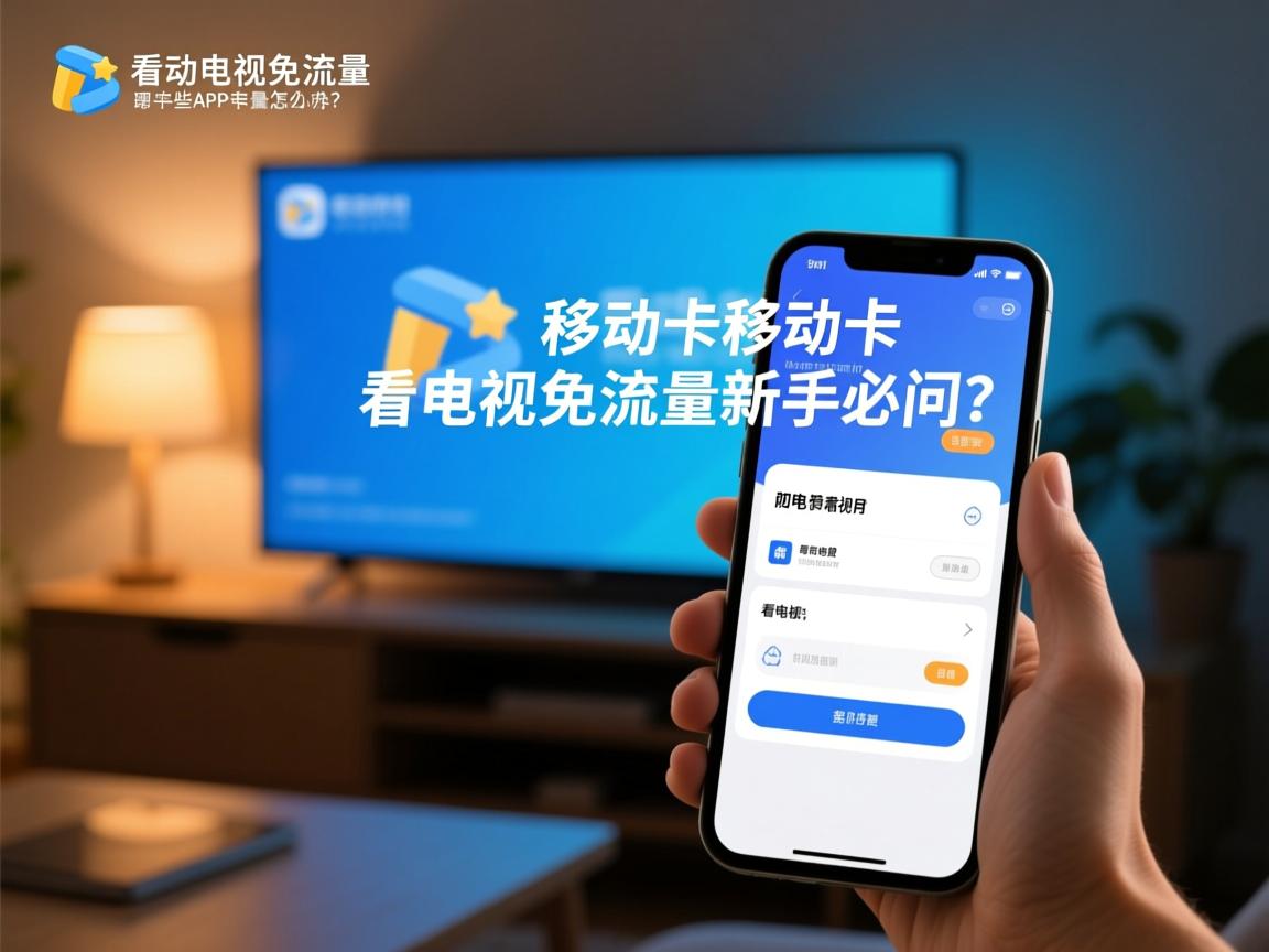 移动卡看电视免流量怎么办理？哪些APP能用？移动卡看电视免流量新手必问？