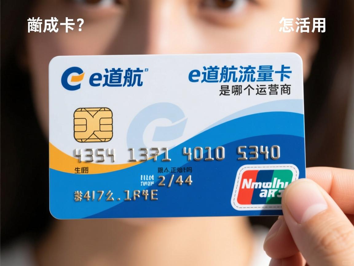 e道航流量卡是哪个运营商，它是正规卡吗，具体又该怎么激活使用？