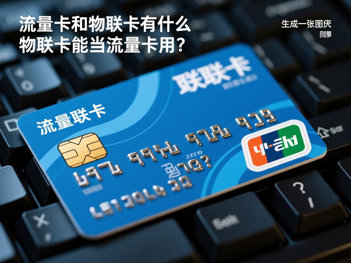 流量卡是物联卡吗流量卡和物联卡有什么区别？物联卡能当流量卡用吗？