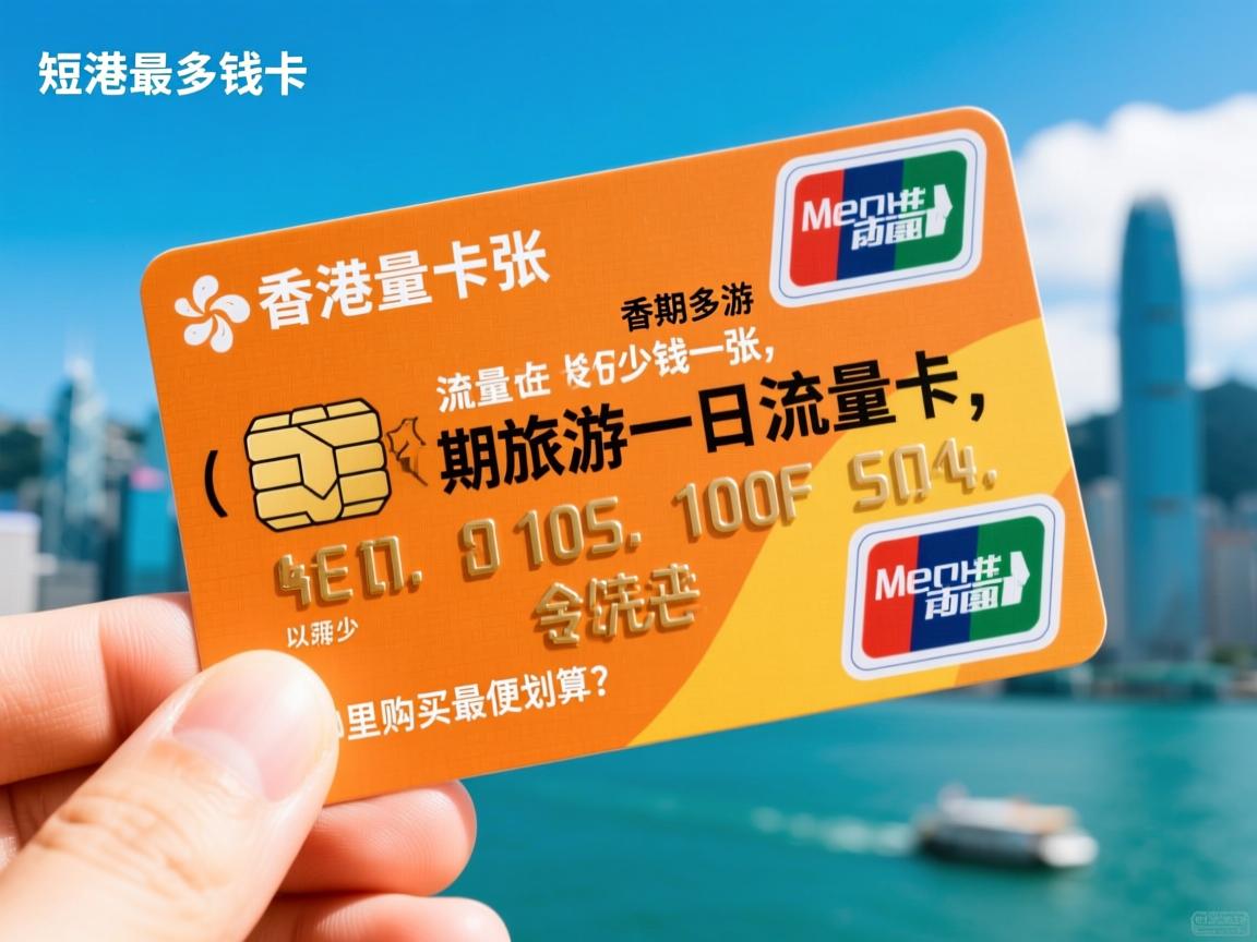 香港流量卡多少钱一张，短期旅游一日流量卡费用多少，以及在哪里购买最便宜划算？