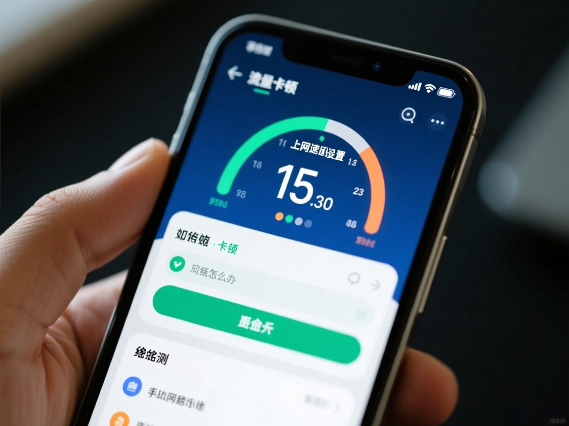 流量网络卡顿怎么办，手机上网速度慢如何设置，有哪些实测有效的提速小技巧？