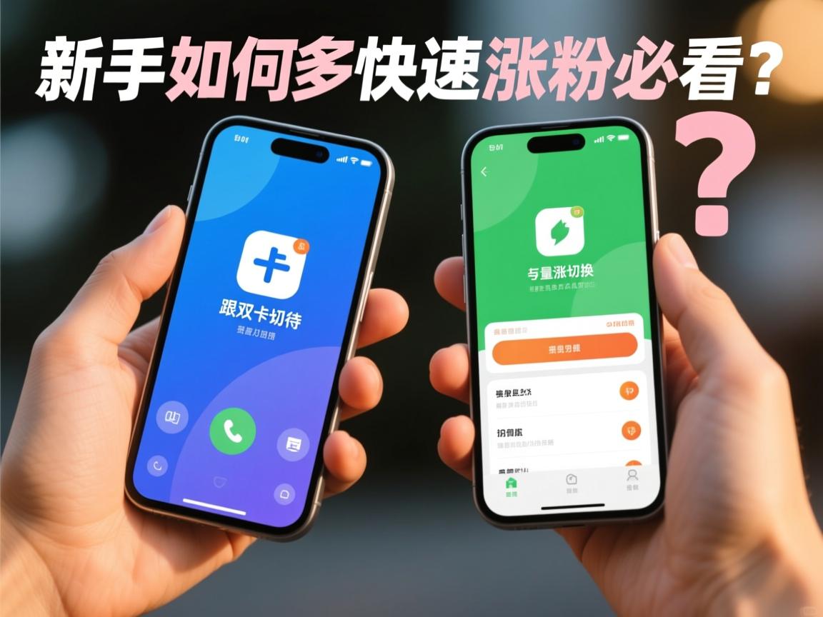 双卡双待手机流量怎么切换 新手如何快速涨粉必看？