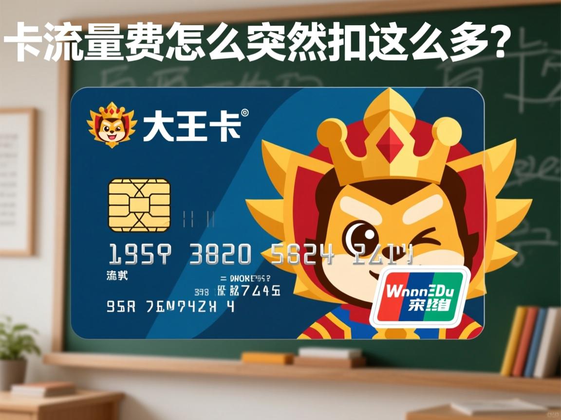 大王卡流量费怎么突然扣这么多？