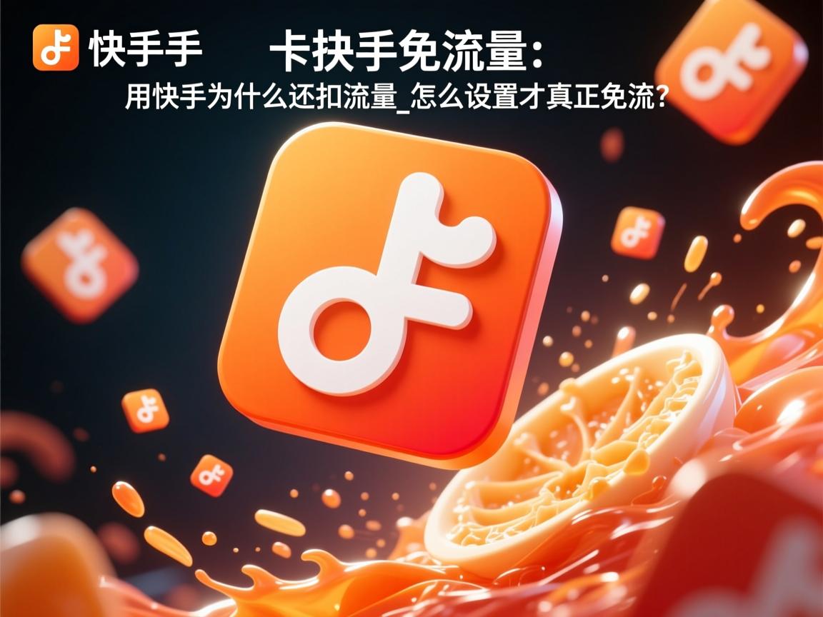 大王卡快手免流量：用快手为什么还扣流量_怎么设置才真正免流？