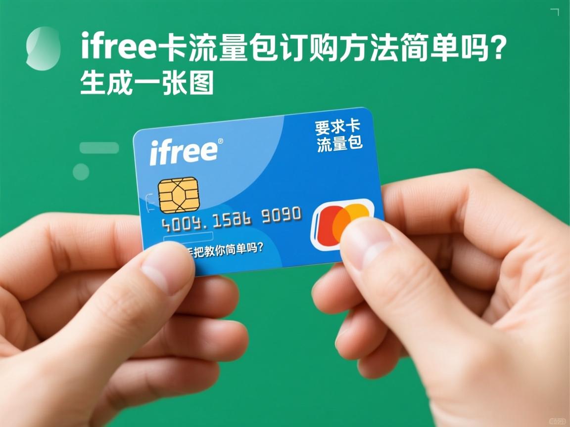 ifree卡流量包订购方法简单吗？手把手教你操作