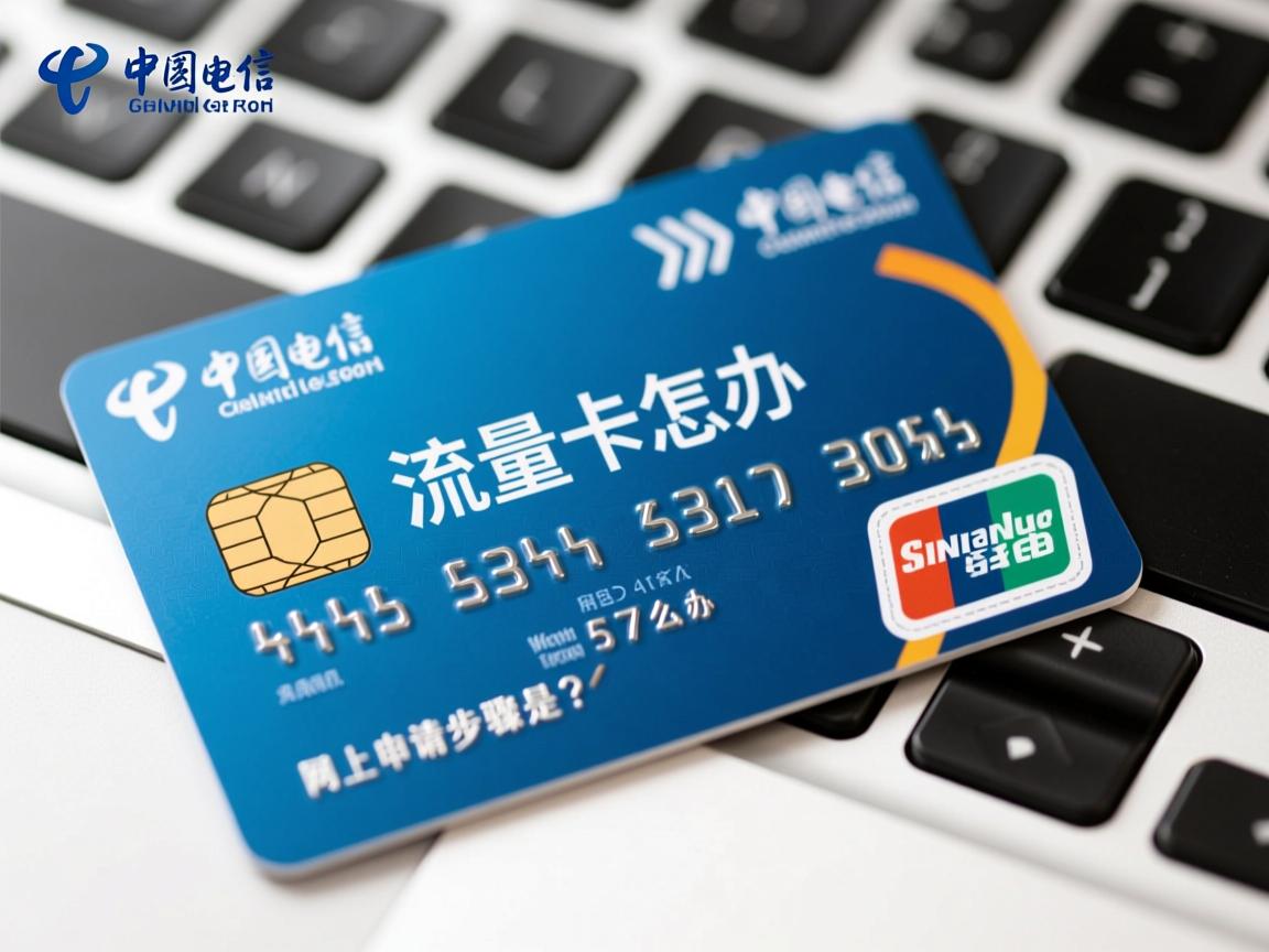 电信流量卡怎么办_网上申请步骤是？