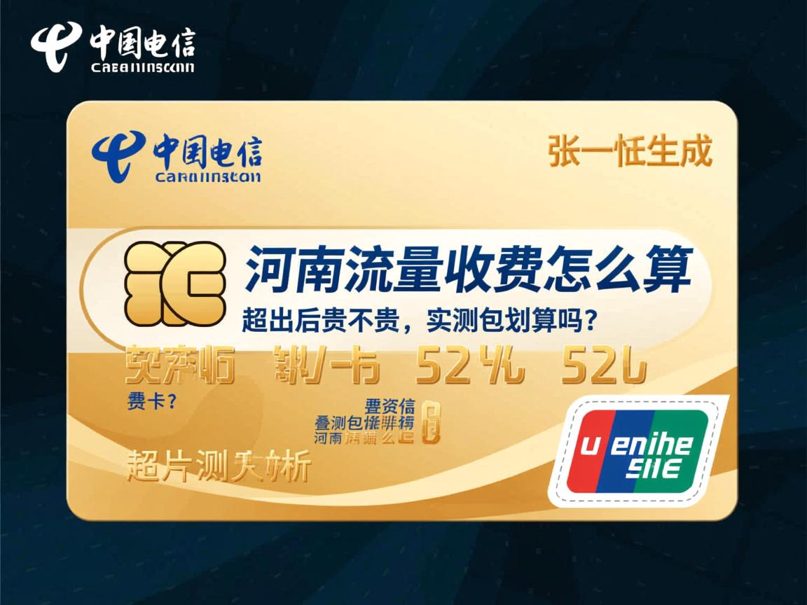 电信福卡河南流量收费怎么算，超出后贵不贵，叠加包划算吗？实测资费解析