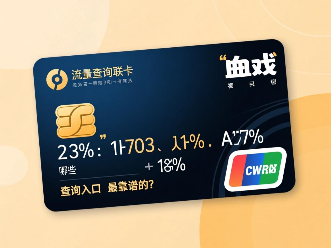 物联卡流量查询方法有哪些？查询入口在哪能找到最靠谱的？