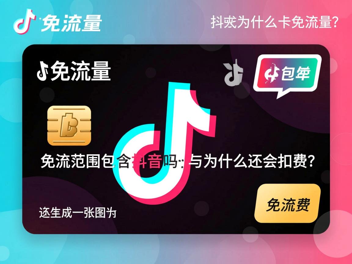 什么卡免流量：免流范围包含抖音吗与为什么还会扣费？