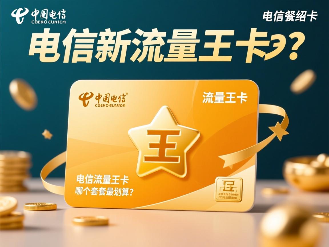 电信流量王卡套餐介绍_电信新流量王卡怎么样？电信流量王卡哪个套餐最划算？