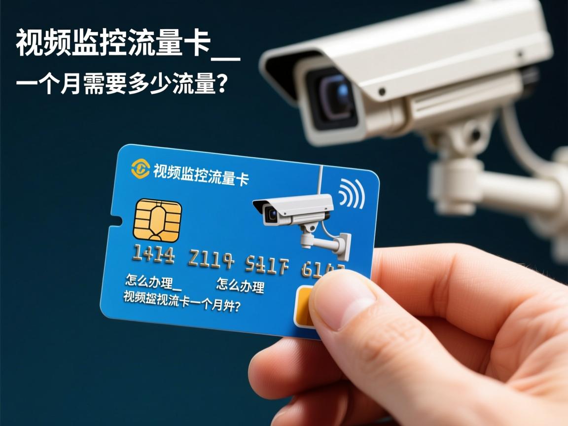 视频监控流量卡怎么办理_视频监控流量卡一个月需要多少流量？
