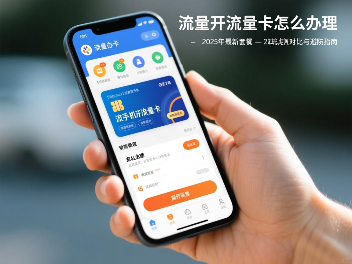 手机开流量卡怎么办理 _ 2025年最新套餐对比与避坑指南